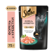 Корм влажный Sheba для кошек Ломтики в соусе с форелью и креветками, 75г