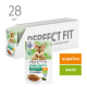 Корм влажный Perfect Fit для взрослых кошек иммунитет индейка-спирулина-желе, 75г x 28 шт