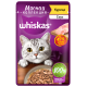 Корм влажный Whiskas Мясная коллекция для взрослых кошек курица в соусе, 75г