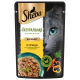 Корм влажный Sheba Nature's Collection для кошек с курицей и паприкой, 75г
