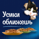 Корм влажный Felix Аппетитные кусочки для взрослых кошек с лососем в желе, 75г