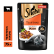 Корм влажный Sheba для взрослых кошек ломтики в желе с телятиной, 75г x 28 шт