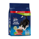 Корм сухой Felix Мясное объедение для кошек с говядиной, 3кг