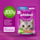 Корм влажный Whiskas для кошек форель-лосось желе, 75г