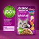 Корм влажный Whiskas для кошек белая рыба-креветка-овощи желе, 75г
