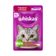 Корм влажный Whiskas паштет для взрослых кошек с говядиной и печенью, 75г х 28 шт