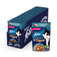 Корм влажный Felix Sensations для взрослых кошек с треской в соусе с томатами, 75г x 26 шт