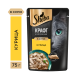 Корм влажный Sheba Craft Collection Сочные слайсы Курица в соусе для взрослых кошек, 75г