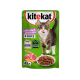 Корм влажный Kitekat соус для взрослых кошек с ягненком, 85г x 28 шт