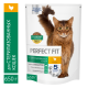 Корм сухой Perfect Fit для кастрированных котов и стерилизованных кошек с курицей, 650г