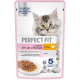 Корм влажный Perfect Fit для котят курица, 75г