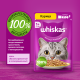 Корм влажный Whiskas желе для взрослых кошек с курицей, 75г