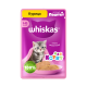 Корм влажный Whiskas паштет для котят до 12 месяцев с курицей, 75г