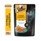 Корм влажный Sheba для кошек Ломтики в соусе с курицей и индейкой, 75г
