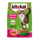 Корм сухой Kitekat для кошек телятинка аппетитная, 1.3кг