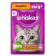 Корм влажный Whiskas для кошек индейка рагу, 75г