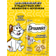 Лакомство Dreamies Лакомые подушечки для взрослых кошек с сыром, 60г