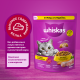 Корм сухой Whiskas Вкусные подушечки с нежным паштетом для взрослых кошек из курицы и индейки, 800г