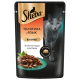 Корм влажный Sheba для кошек Ломтики в соусе с телятиной и языком, 75г