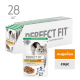 Корм влажный Perfect Fit для кошек с чувствительным пищеварением индейка, 75г x 28 шт