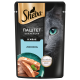 Корм влажный Sheba для взрослых кошек паштет-лосось, 75г
