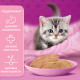 Корм влажный Whiskas паштет для котят до 12 месяцев с курицей, 75г