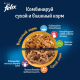 Корм влажный Felix Sensations для взрослых кошек с курицей в желе с морковью, 75г