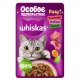 Корм влажный Whiskas для кошек телятина-ягненок-овощи рагу, 75г