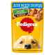 Корм влажный Pedigree соус для собак с кроликом и индейкой, 85г