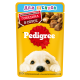 Корм влажный Pedigree соус для щенков всех пород с говядиной, 85г