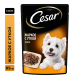 Корм влажный Cesar желе для собак жаркое с уткой, 85г