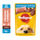 Корм влажный Pedigree соус для собак с говядиной и ягненком, 85г x 28 шт