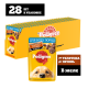Корм влажный Pedigree желе для собак с телятиной и печенью, 85г x 28 шт
