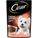 Корм влажный Cesar для собак тушеная телятина с овощами, 85г х 28 шт