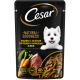 Корм влажный Cesar для собак индейка-горох-морковь в желе, 80г x 28 шт