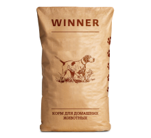 Корм сухой Winner для взрослых собак с говядиной, 15кг