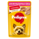 Корм влажный Pedigree паштет для собак миниатюрных пород с говядиной, 80г