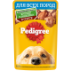 Корм влажный Pedigree соус для собак с кроликом и индейкой, 85г x 28 шт