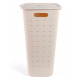 Корзина для белья Curver Softex кремовая 56л, 43.5 x 33.5 x 60см