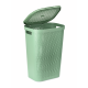Корзина для белья Curver Infinity зеленая 60л 43.7 x 35.1 x 60.2см