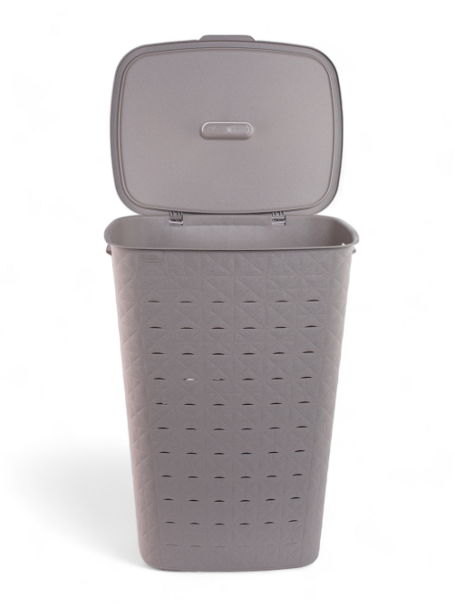 Корзина для белья Curver Softex серая 56л, 43.5 x 33.5 x 60см