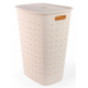 Корзина для белья Curver Softex кремовая 56л, 43.5 x 33.5 x 60см
