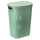 Корзина для белья Curver Infinity зеленая 60л 43.7 x 35.1 x 60.2см