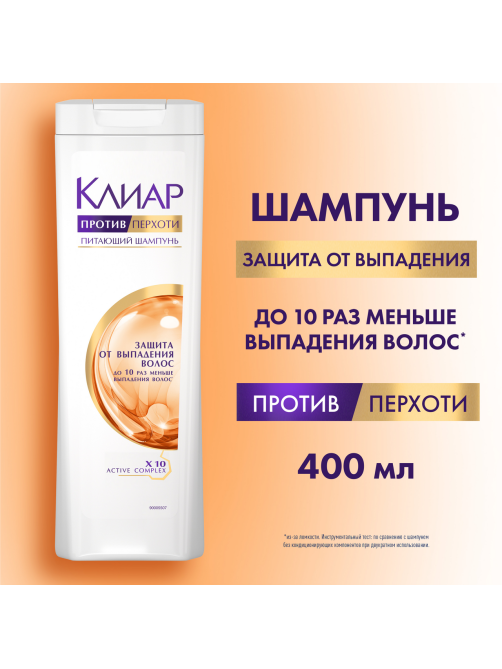 Шампунь Клиар Women Защита от выпадения, 400мл