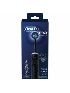 Электрическая зубная щетка Oral-B Vitality Pro черная