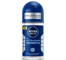 Антиперспирант-ролик Nivea Men Экстремальная свежесть, 50мл