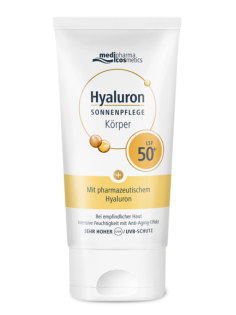 Крем для тела Medipharma Cosmetics Hyaluron солнцезащитный SPF50, 150мл