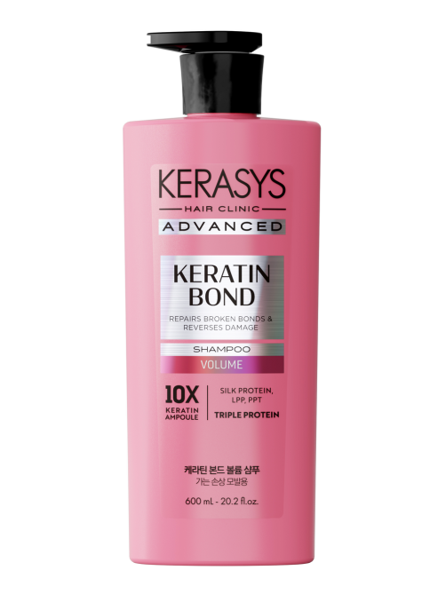 Шампунь Kerasys Advanced Keratin Bond Объем, 600мл