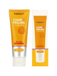 Пенка для умывания Consly Clean&Peeling энзимная с папаином, 120мл