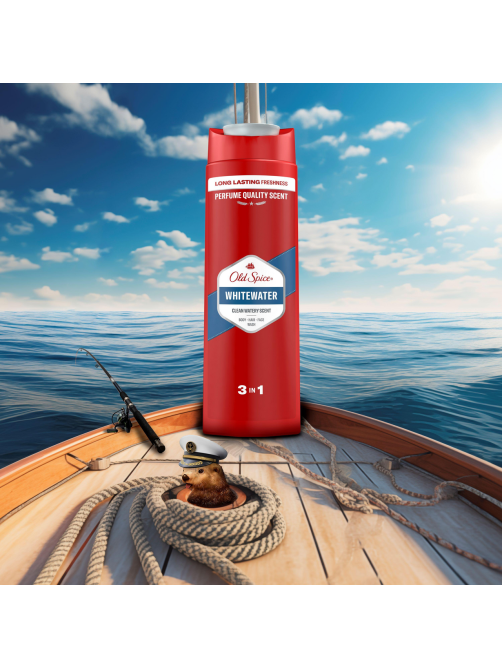 Гель для душа-шампунь мужской Old Spice Whitewater, 400мл